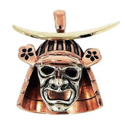 Japanese Samurai Mask Pendant